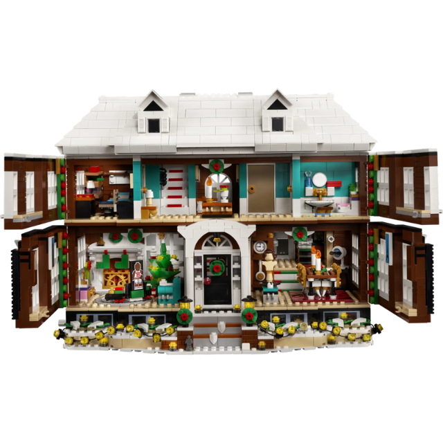 Lego Home Alone set 21330 Back view