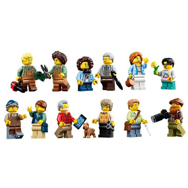 21353 Lego Botanische Tuin minifiguren