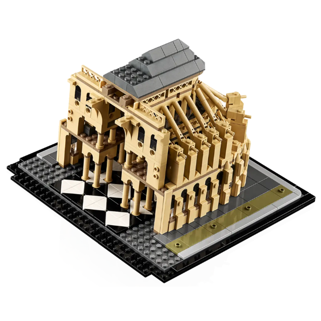 Lego 21061 Notre Dame back part